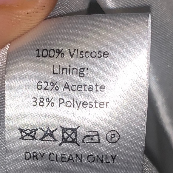 The Fold London Livorno Midi Dress French Navy Blue Ivory Floral Dress 12 NEW - Picture 7 of 7